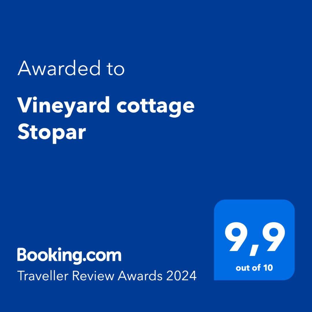 Vineyard Cottage Stopar Straza Dış mekan fotoğraf